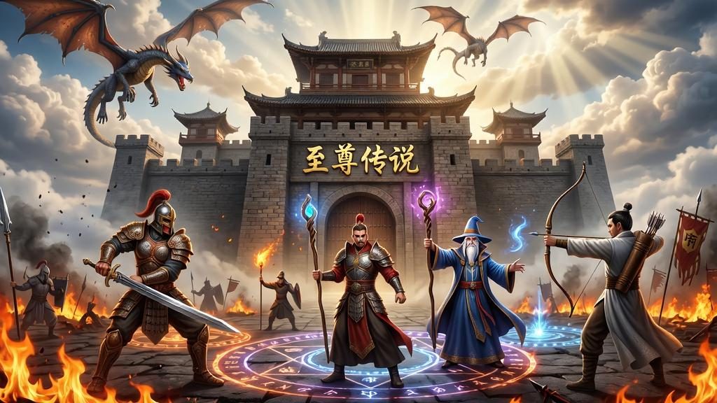玄黄仙境新区人气爆棚，散人玩家福音 - 百度乐传奇游戏截图